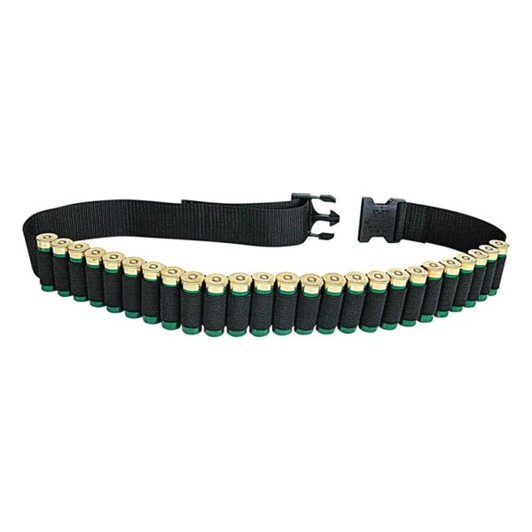 Shotgun shell belt with ammo holders