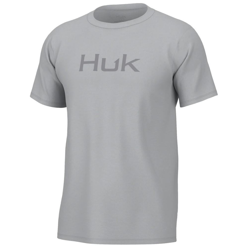 Huk Logo Short Sleeve Shirt Harbor Mist S