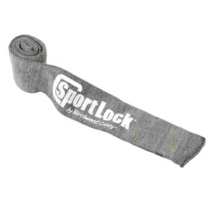 Gray SportLock gun sock roll for protection.