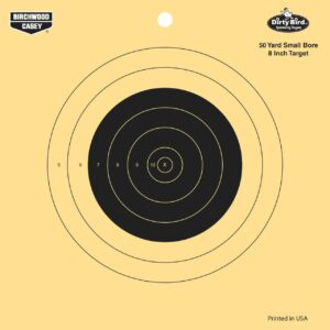 50-yard shooting target for small bore rifles.