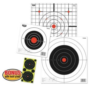Shooting targets with bonus pack included.
