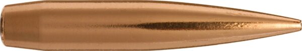 Copper bullet, close-up view.