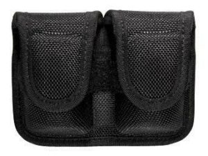 Black dual pocket utility pouch