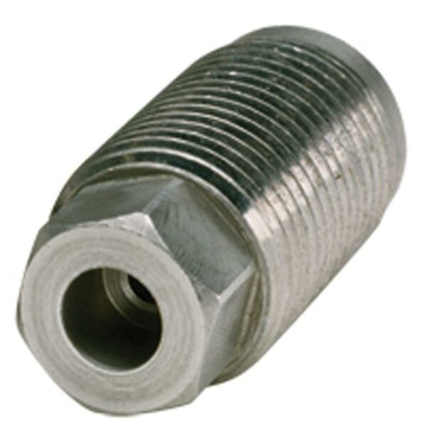 Metal threaded connector or coupling