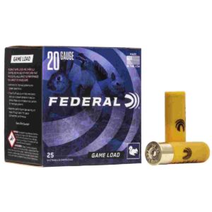 Federal 20 gauge game load ammunition