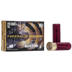 Federal Premium 12-gauge rifled slug cartridges