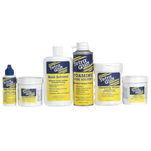 Tetra Gun cleaning products lineup for firearms.