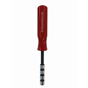 Red handle magnetic bore guide tool