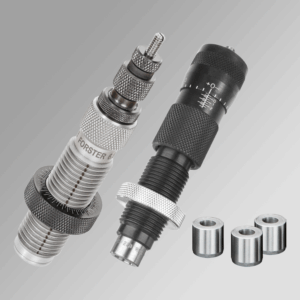 Precision reloading tools and bushings set