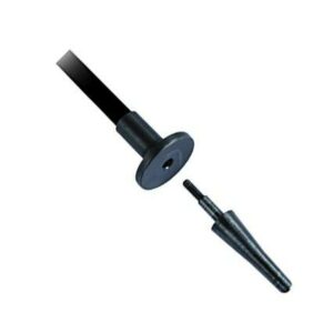 Adjustable spike for lamp post installation