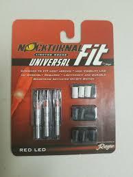Packaging of Nocturnal Fit Universal Red LED.