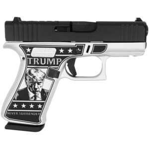 Custom design handgun with political imagery