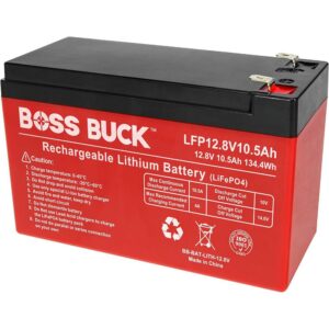 Boss Buck 12V 10.5MAH Lithium Feeder Battery
