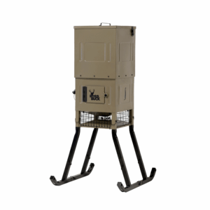 Boss Buck Fill Sled Feeder with Diverter Plate and Solar Panel 300lb Motor Freight Only