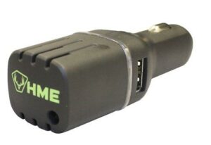 HME car charger with USB port