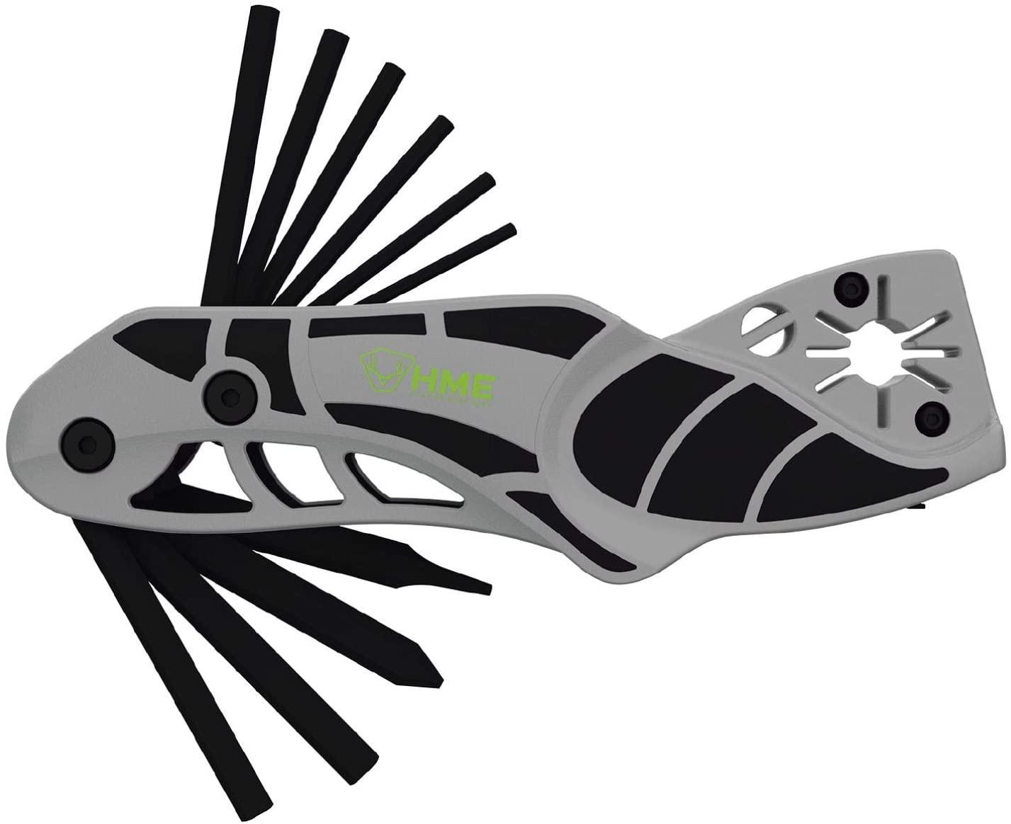 Multitool with multiple dark tools extended.