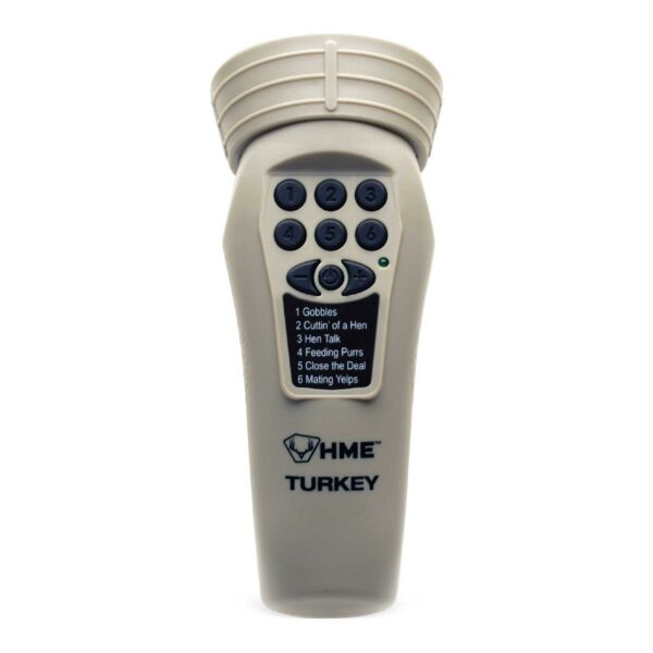 Turkey call device with multiple sound options.