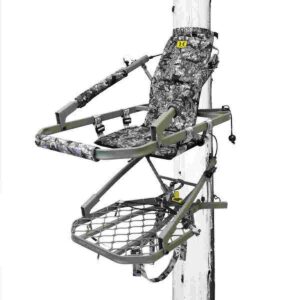 Hawk Warbird Climber Tree Stand Grey Camo