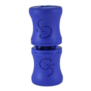 Blue ergonomic twist bottle cap remover.