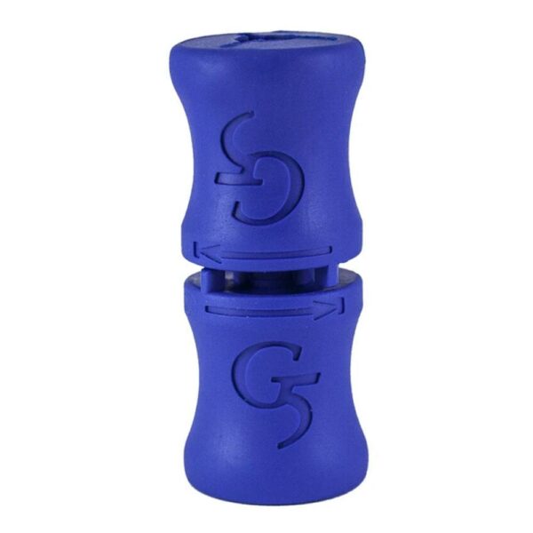 Blue ergonomic twist bottle cap remover.