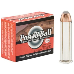 Glaser Pow'RBall Handgun Ammunition .357 Mag 100 gr JHP 1450 fps 20/box