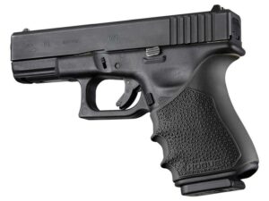 Hogue HandAll Beavertail Grip Sleeve Glock 19 23 32 38 Gen 3-4  Black
