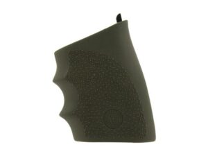 Textured ergonomic grip sleeve for firearm