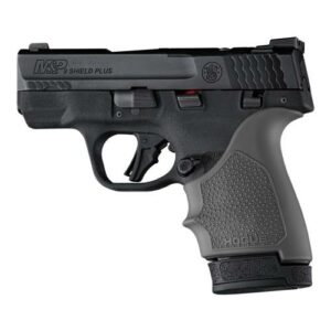 Smith & Wesson M&P 9mm pistol on display