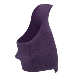 Purple rubber grip for firearm handle