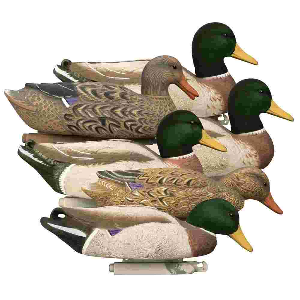 Higdon Outdoors Magnum Mallard Flocked Heads 6pk