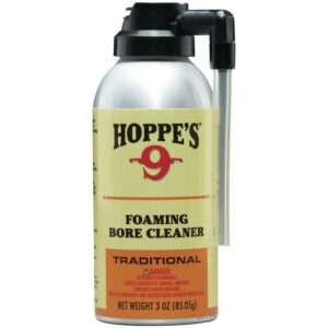 Hoppe's 9 foaming bore cleaner canister.