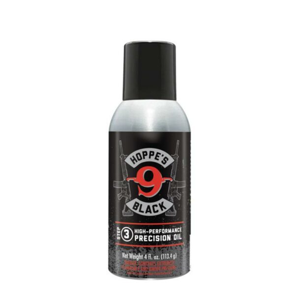 Hoppe's Black Precision Oil can.