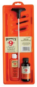 Hoppe's Rifle Cleaning Kit with tools and bottles.