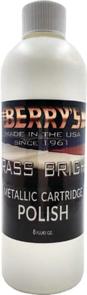 Berry's brass polish bottle, made in USA, 8 oz