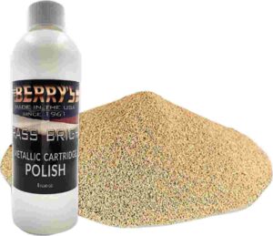 Berry's Brass Bright metallic cartridge polish with media.