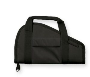 Bulldog Black Pistol Rug - Small w/ Accessory Pocket