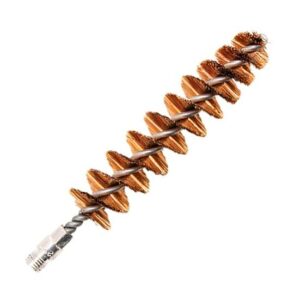Copper cleaning brush for firearms maintenance.