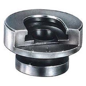 Metal cam lobe engine component close-up view