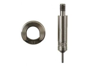 Metal die and tap tool set on white background.