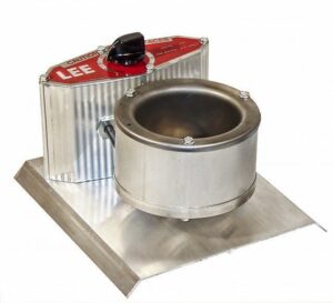 Electric metal melting pot, industrial use
