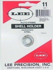 Lee shell holder packaging, auto-prime steel.