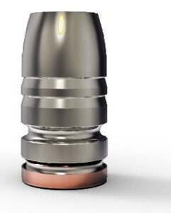 Close-up of a metal bullet