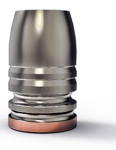 Silver bullet with copper base
