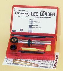 Lee Loader rifle reloading kit in box.