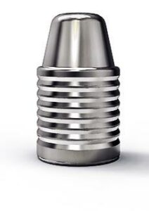 Close-up of a silver metal bolt