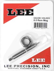 Lee Precision 6.5 Rem Mag gauge holder