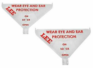 Safety sign: Wear eye and ear protection.