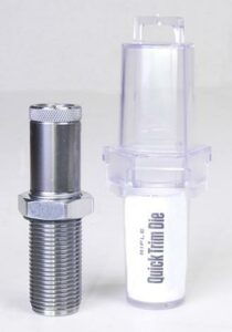 Metal die tool with transparent plastic cover