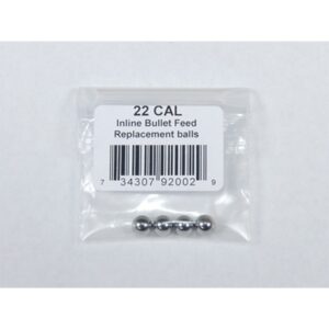 22 CAL replacement bullet feed balls in package.