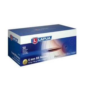 Lapua 6mm BR Norma ammunition box